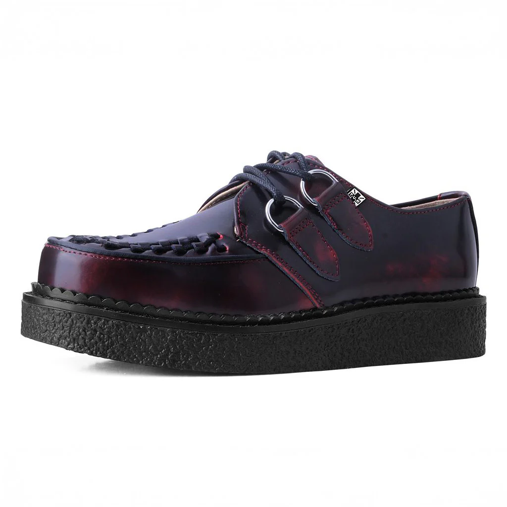 1970 Original Creeper Burgundy Rub Off Leather - Image 2