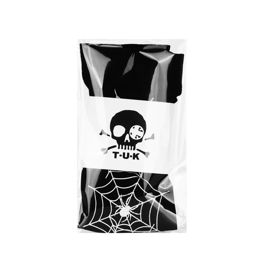 Knee High Black Spider Sock Women's - Image 3