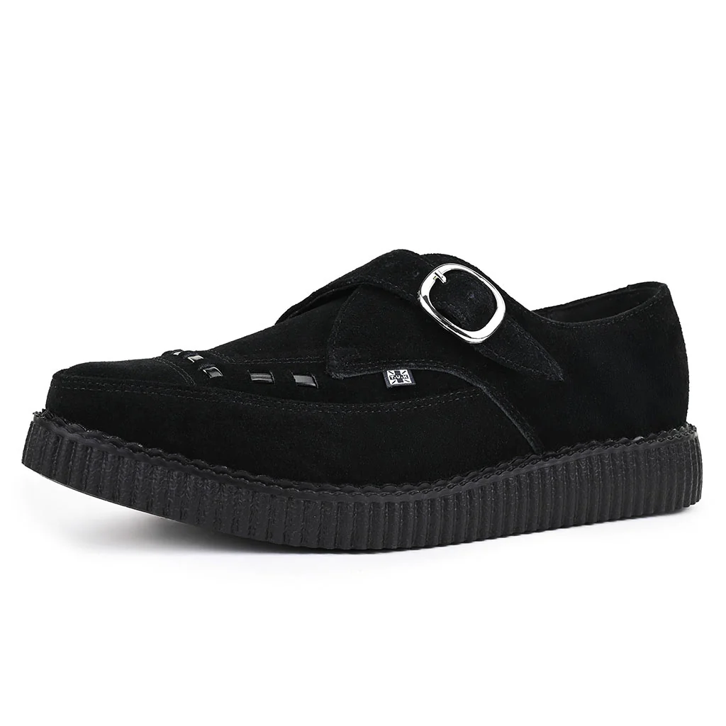 Pointed Creeper Black Suede - Image 3