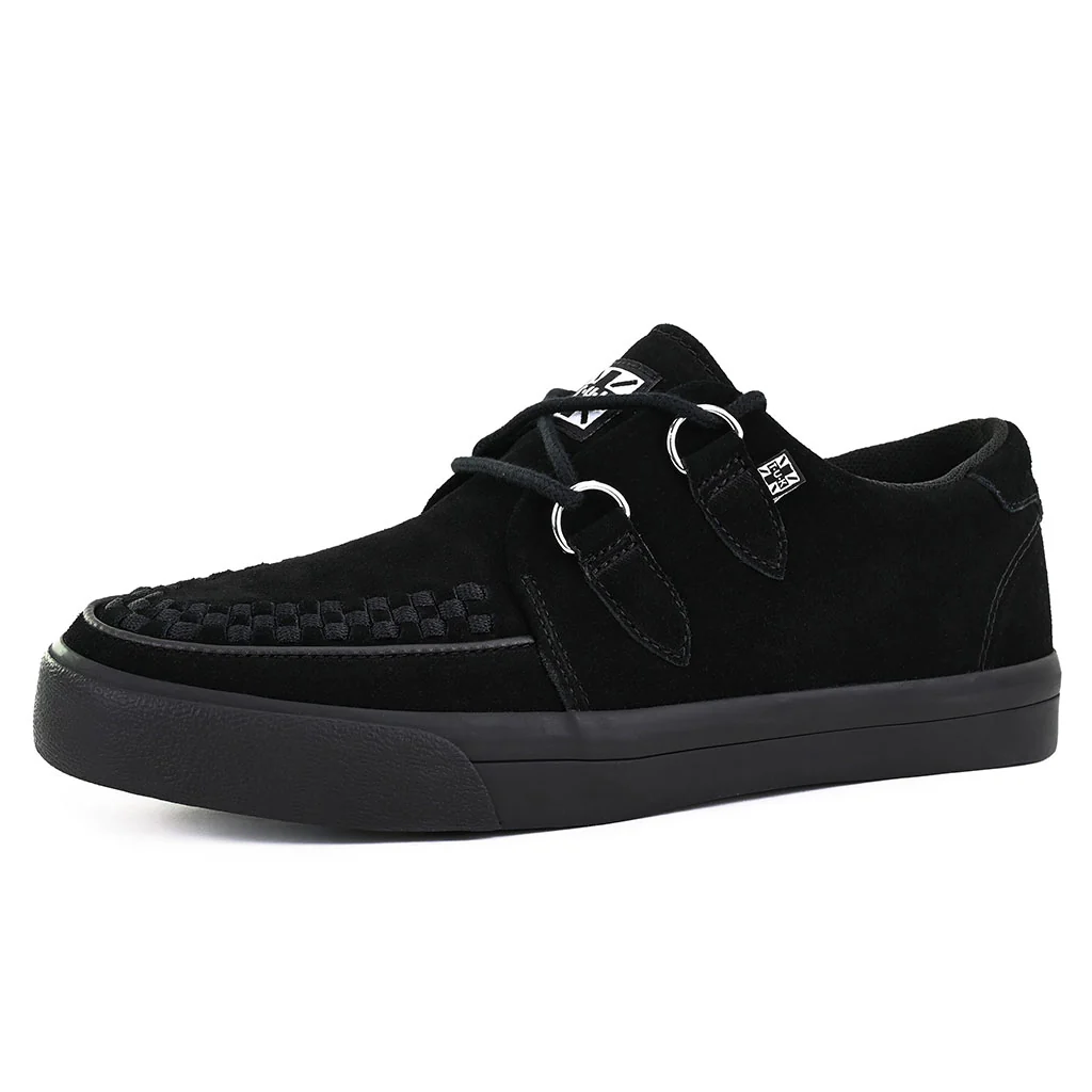 Creeper Sneaker Black Suede - Image 3