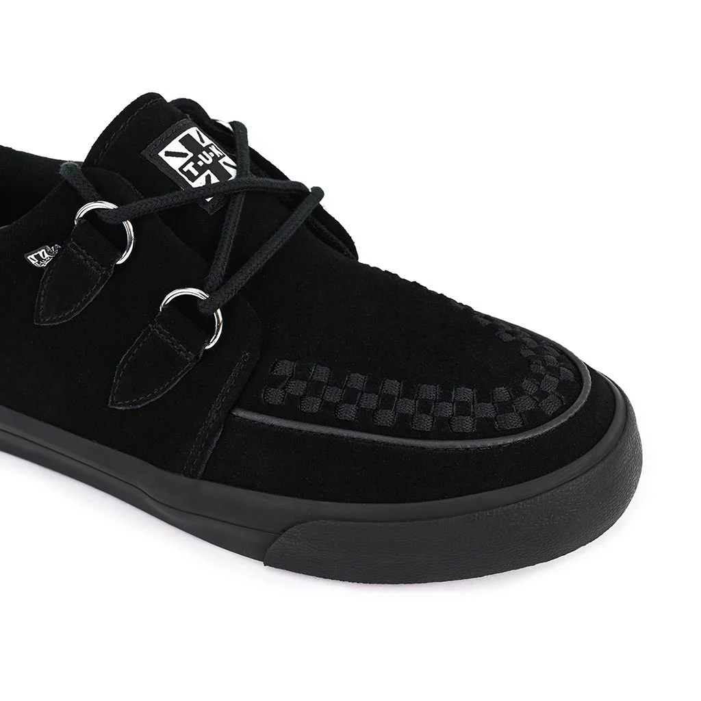 Creeper Sneaker Black Suede - Image 5
