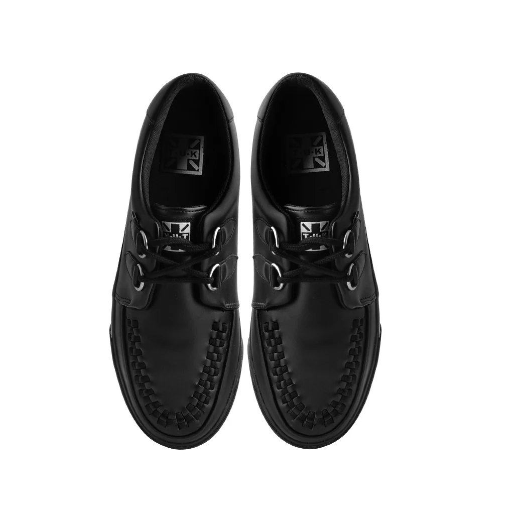 Creeper Sneaker Black Leather - Image 5