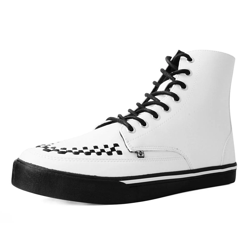 Creeper Sneaker Hi Top White TUKskin™ - Image 3