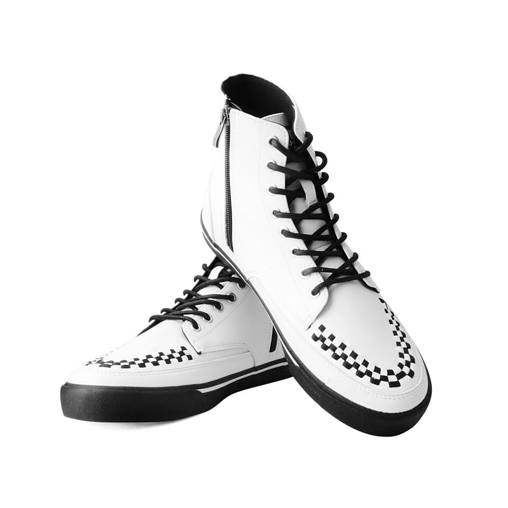 Creeper Sneaker Hi Top White TUKskin™ - Image 4