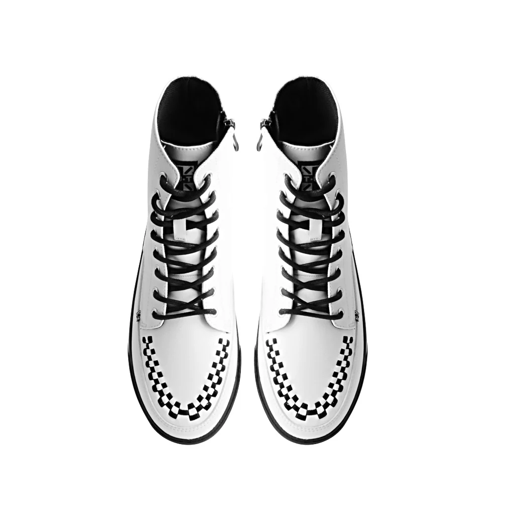 Creeper Sneaker Hi Top White TUKskin™ - Image 5