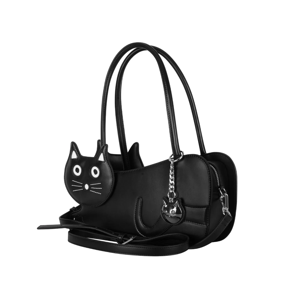 Kitty Handbag Black TUKskin - Image 4