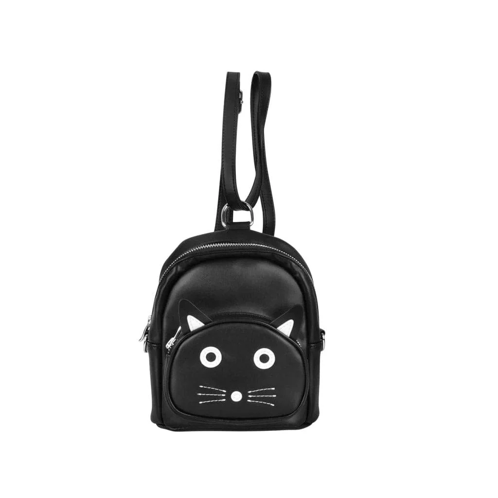 Kitty Mini Backpack Black TUKskin - Image 4