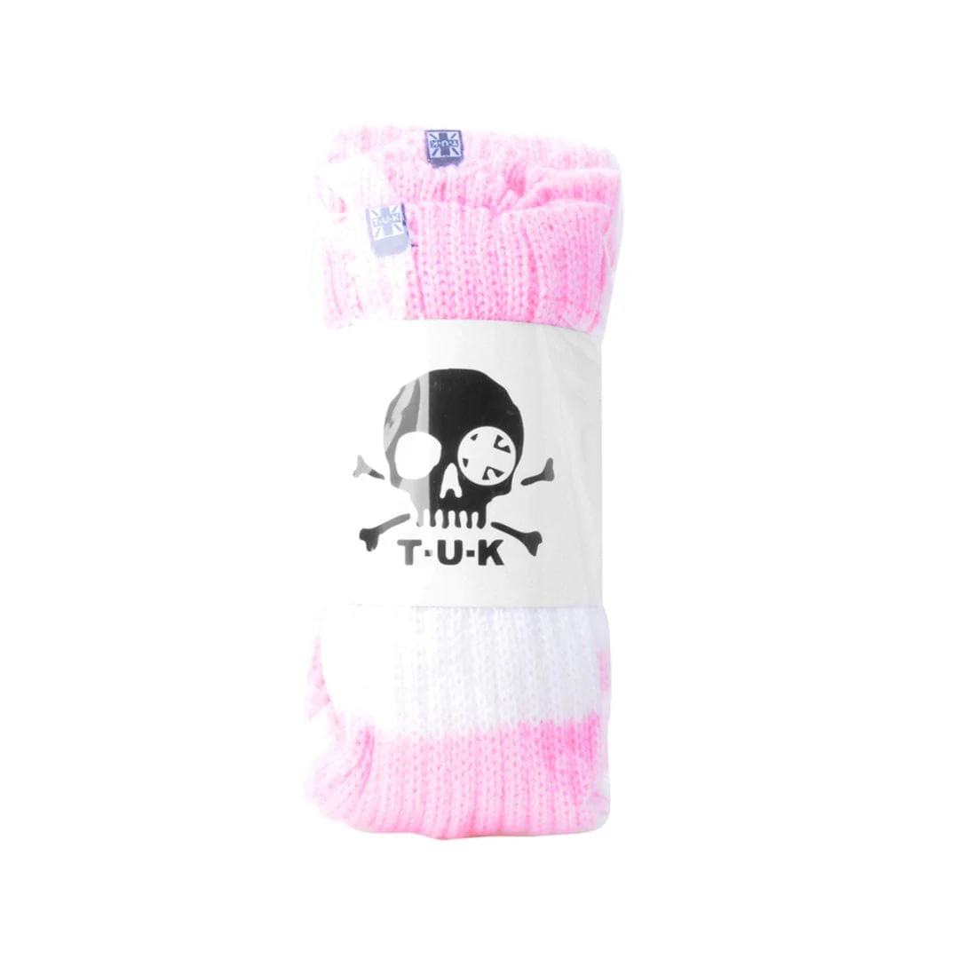 Leg Warmers Pink & White Stripe Women's - Image 3
