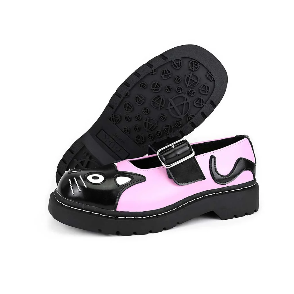 Mary Jane Kitty Pink Leather - Image 6