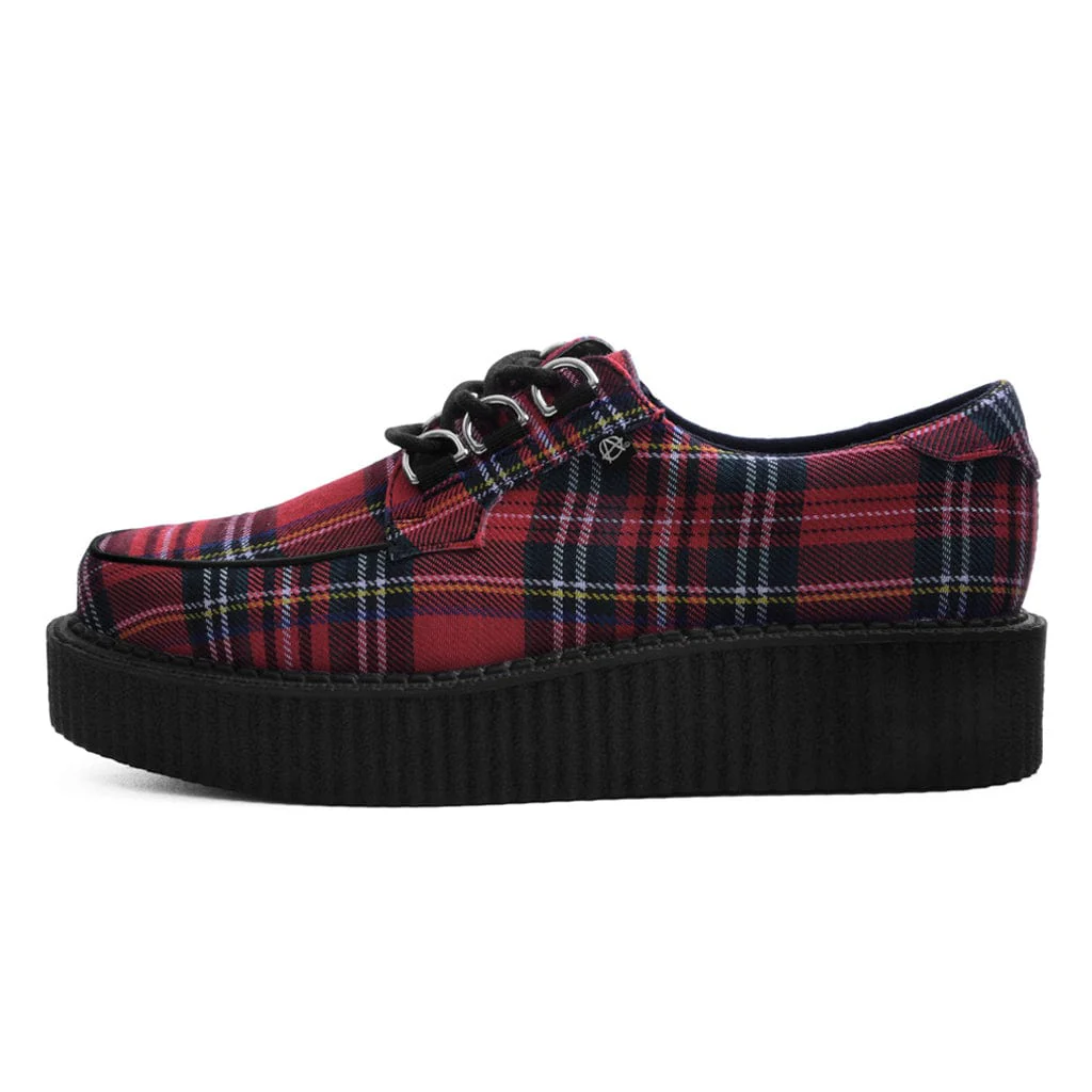 Anarchic 3 Ring Creeper Tartan Canvas