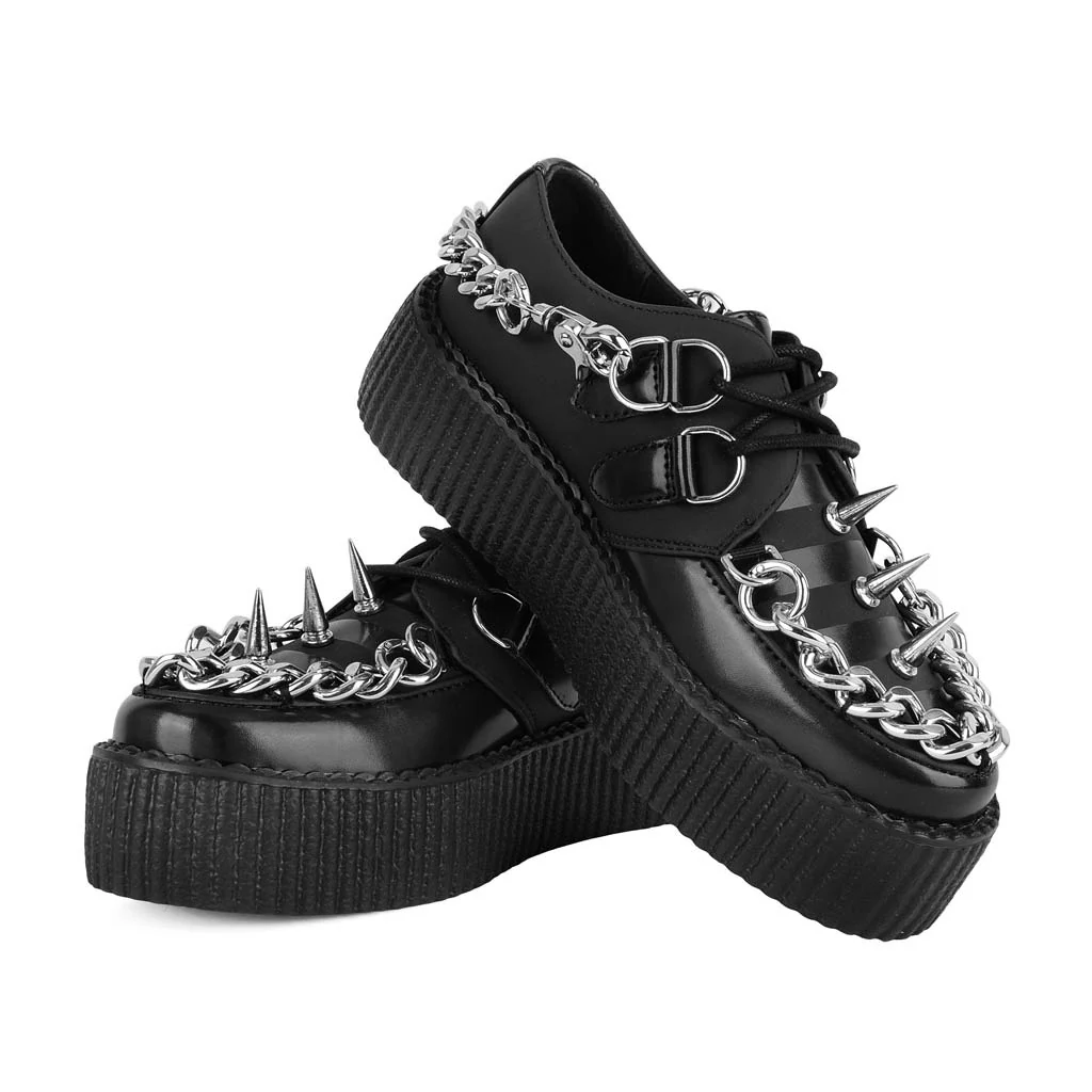 Viva High Creeper Black Spiked Vegan TUKskin™ - Image 3