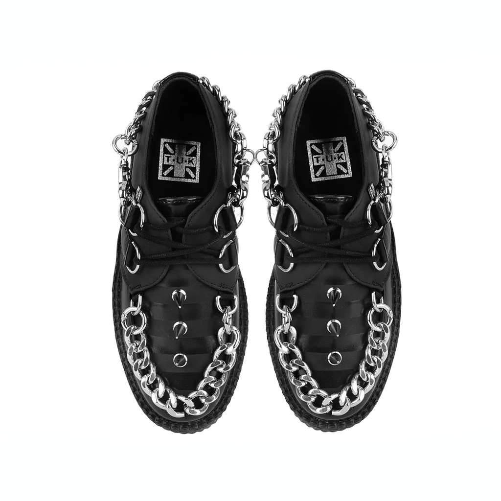 Viva High Creeper Black Spiked Vegan TUKskin™ - Image 5