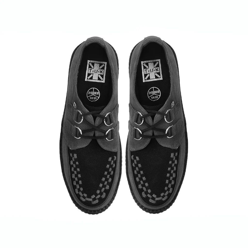 Viva High Creeper Charcoal & Black Suede - Image 5