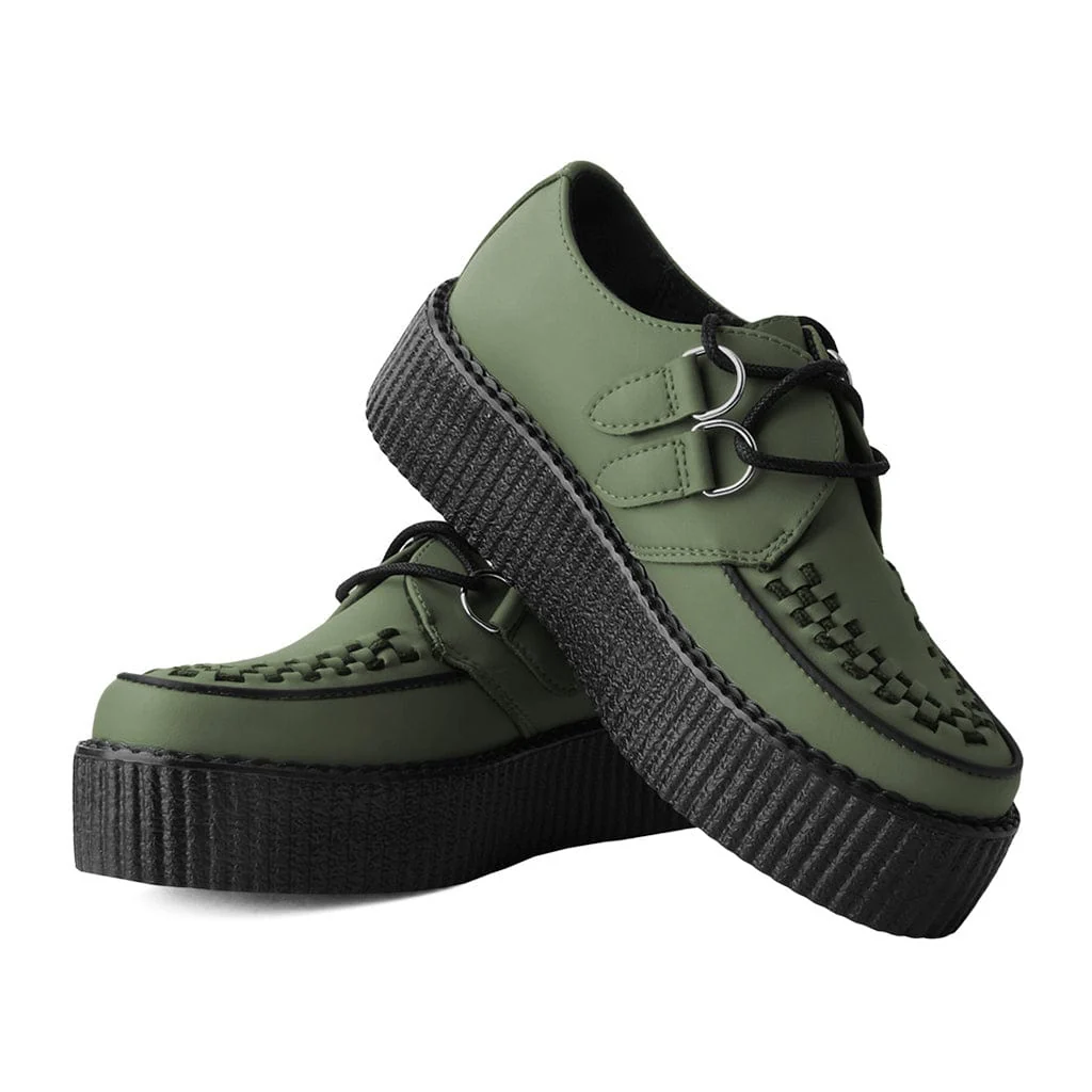 Viva High Creeper Dark Green Vegan TUKskin™ - Image 4