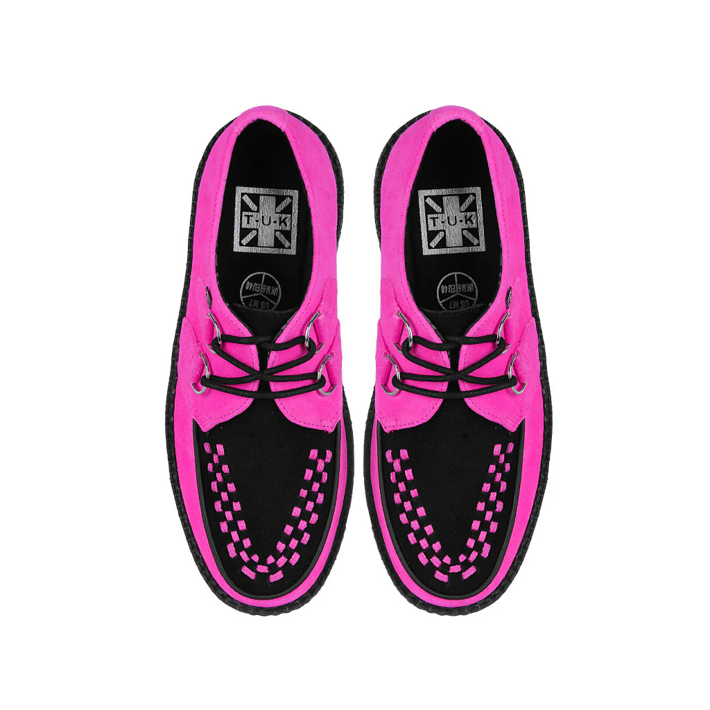 Viva High Creeper Neon Pink Suede - Image 5
