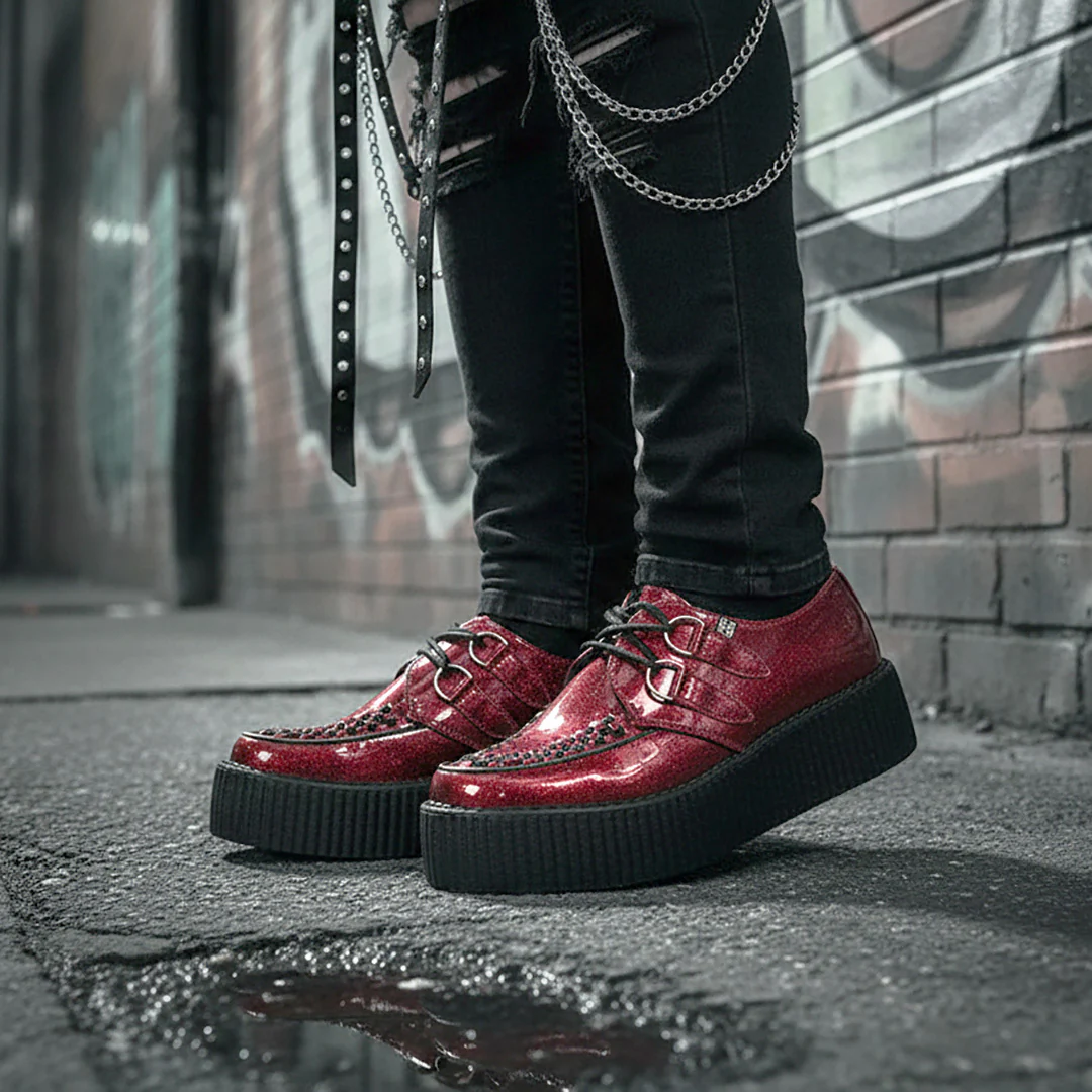 Viva High Creeper Red Glitter - Image 6