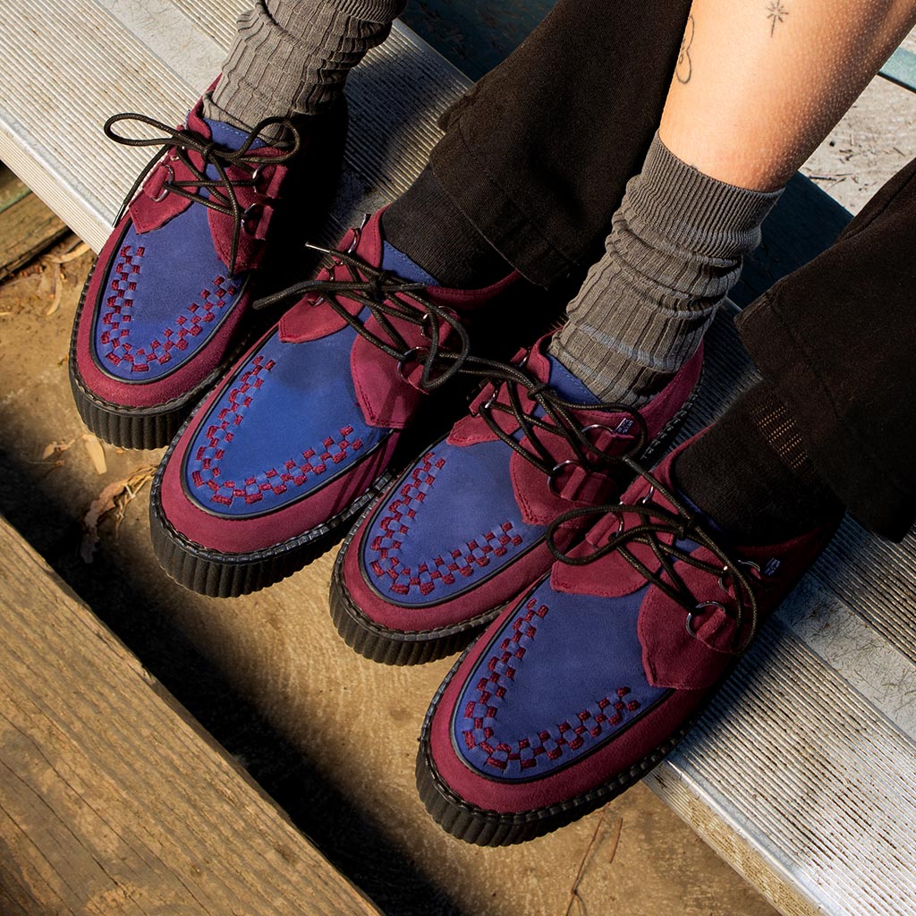 Viva High Creeper Windsor Wine Suede - Image 2