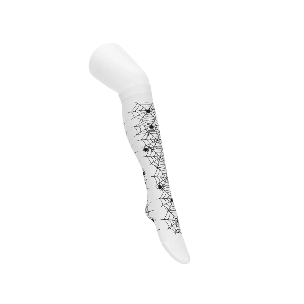 White Spider Knee High Sock Women's - Image 2